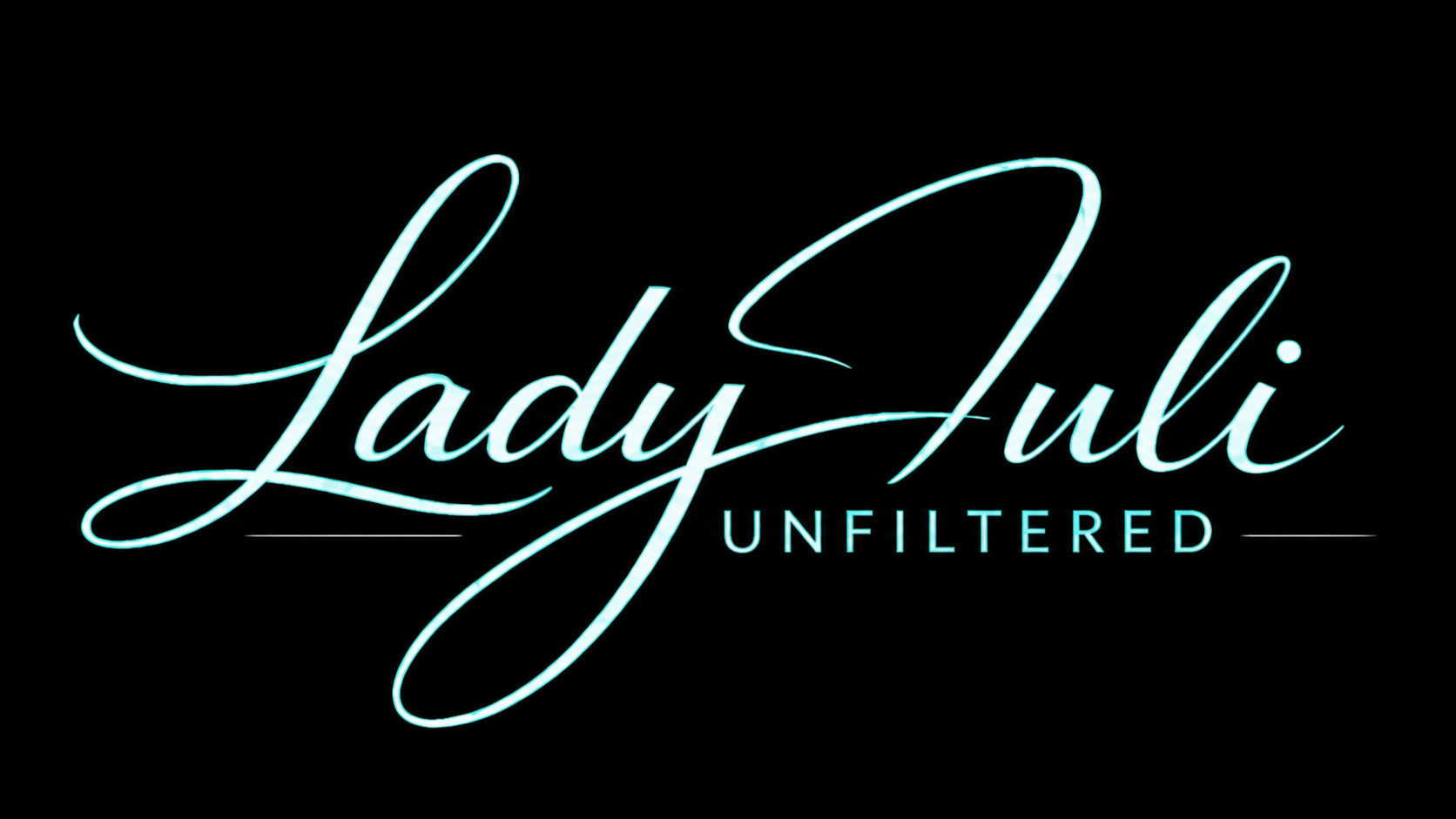 LadyJuli Unfiltered — signature logo
