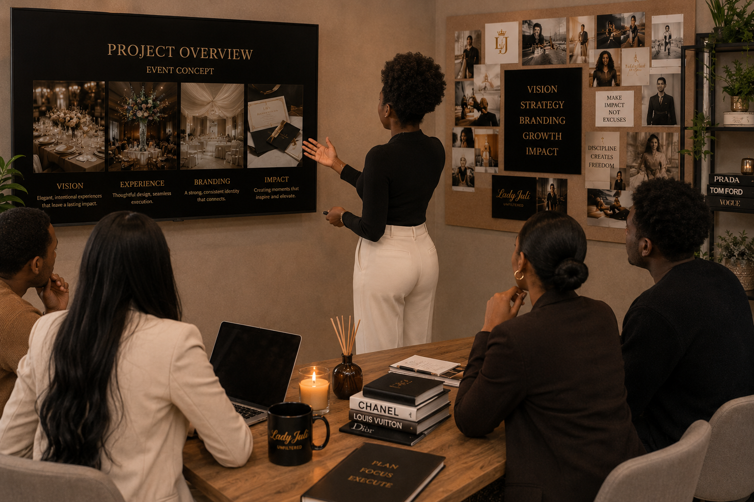 Workshop & presentation moment